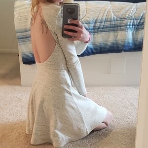 American apparel open back dress